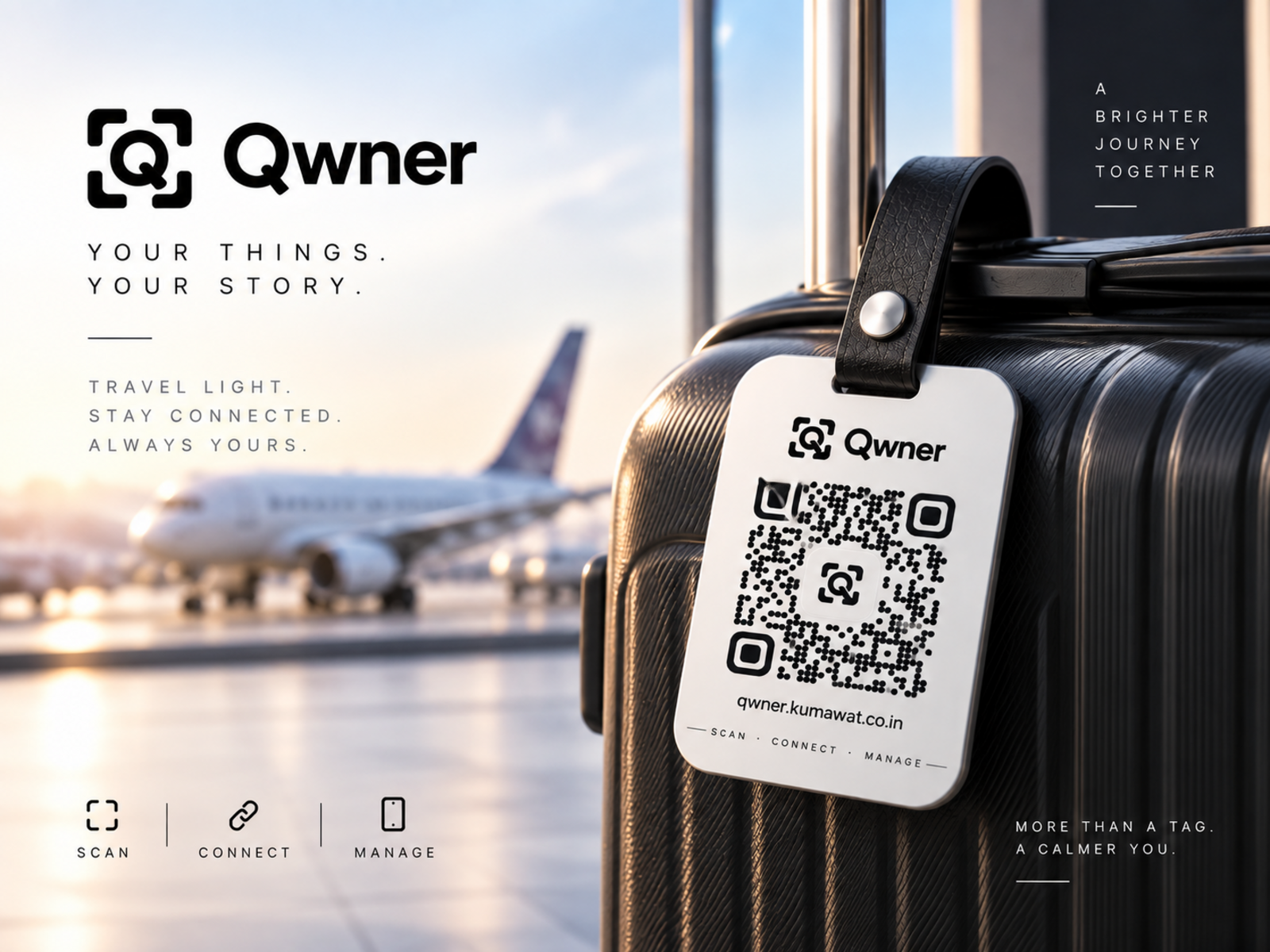 Qwner Luggage travel use
